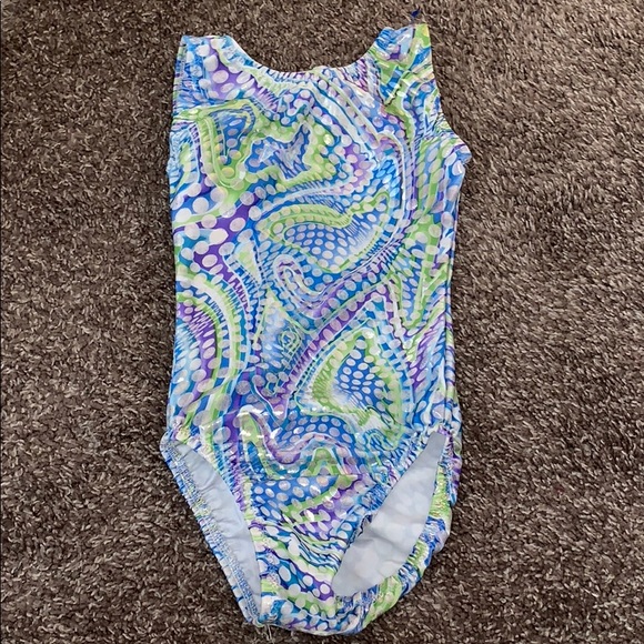 Gymnastics Leotard Size 6-8 CS/CM - Picture 4 of 5